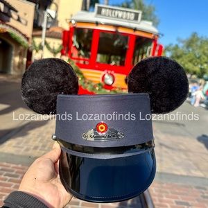 Disney Parks Mickey Mouse Ears Conductor Hat